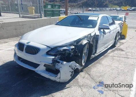 2014 BMW 640I Gran Coupe z USA, uszkodzony, nr VIN WBA6A0C53EDZ04534